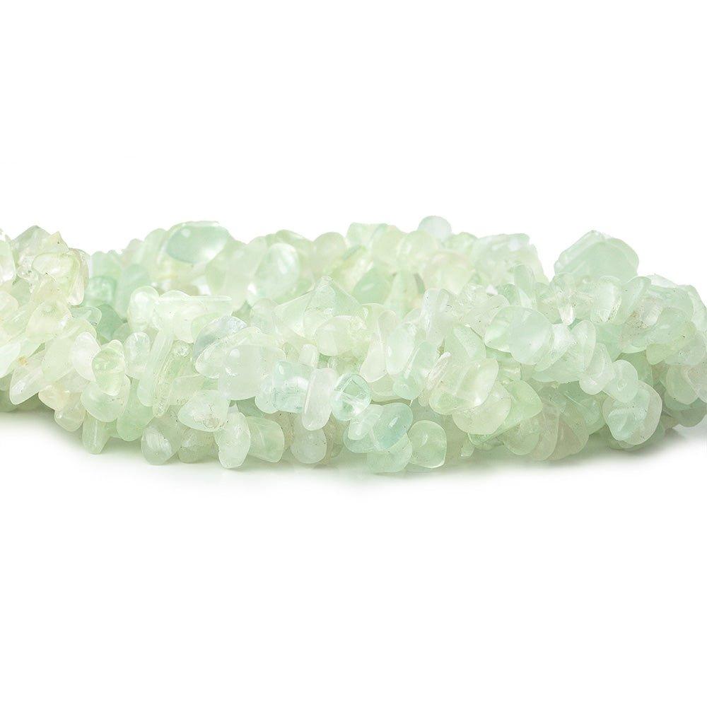 8mm Mint Green Fluorite Chip Beads, 34 inch - The Bead Traders