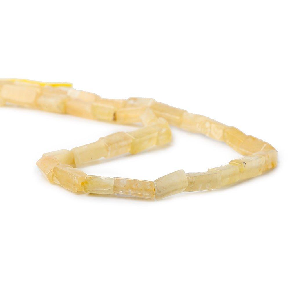 8mm Yellow Aventurine Plain Rectangle Beads, 14 inch 34pcs - The Bead Traders