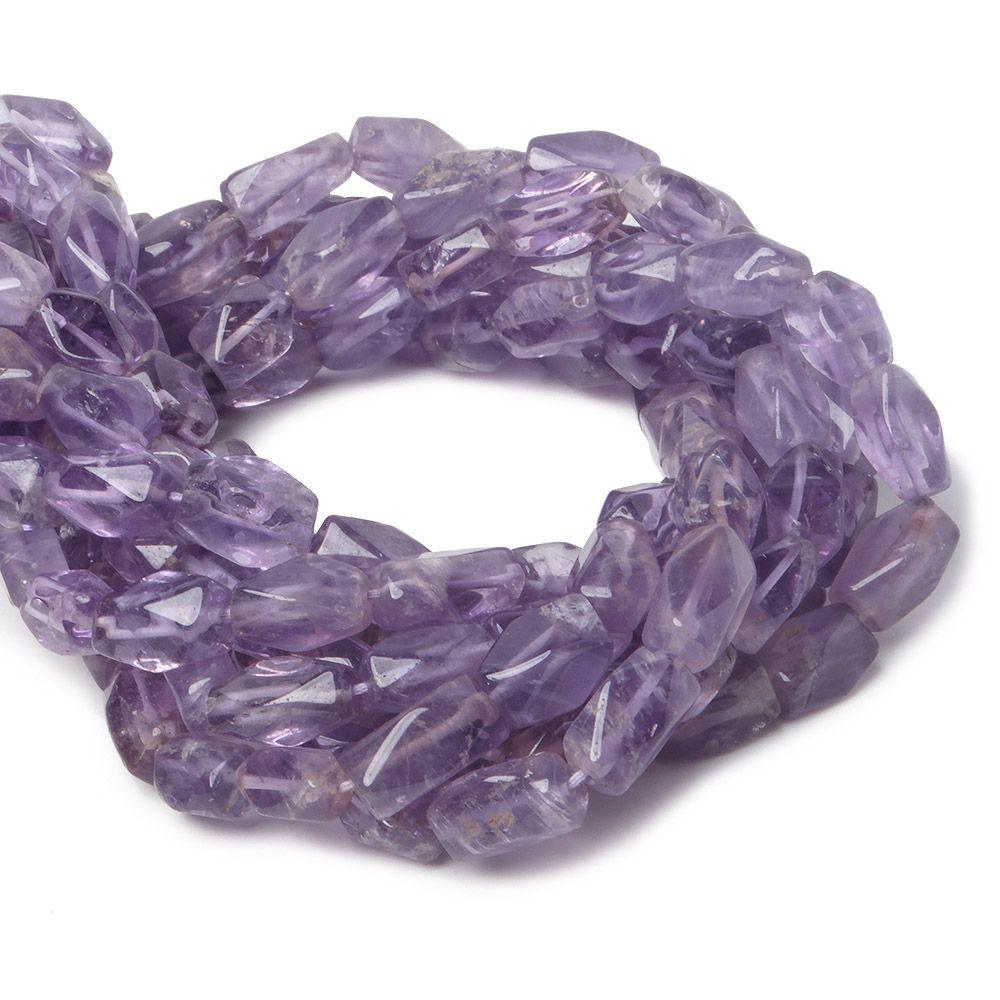 9x5mm Amethyst Faceted Rectangle Beads 14.5 inch 31 pcs - The Bead Traders