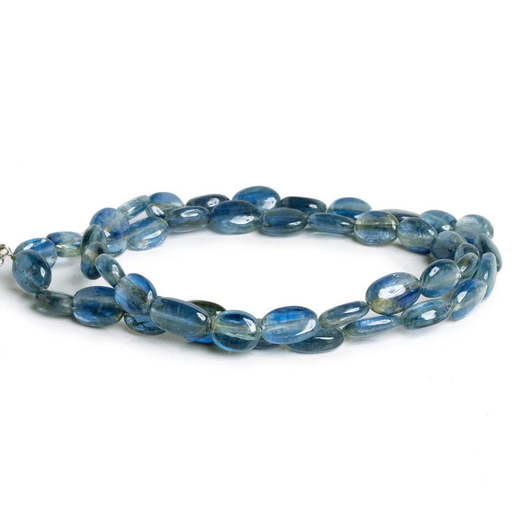 9x7mm Kyanite Plain Ovals 15 inch 43 beads - The Bead Traders
