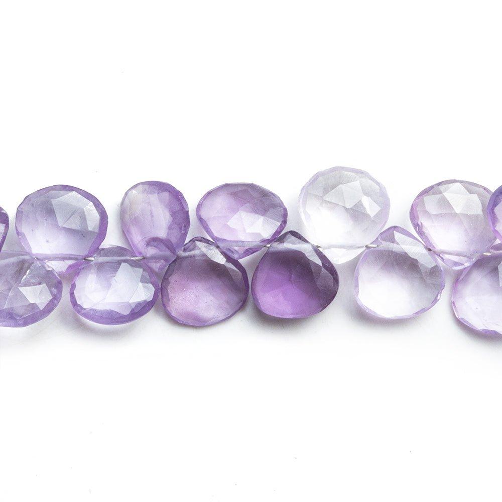 Amethyst Faceted Pear Beads 8 inch 45 pieces - The Bead Traders