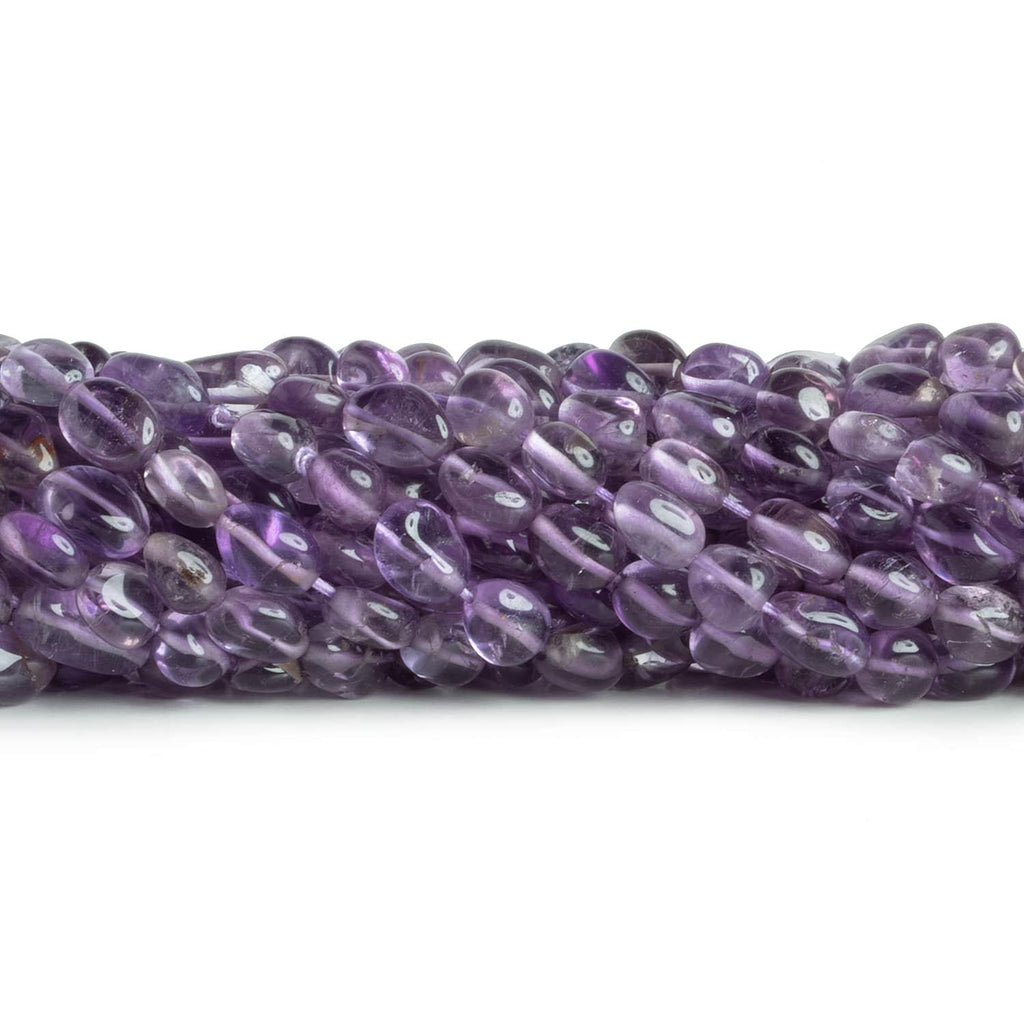 Amethyst Plain Nuggets 12 inch 40 beads - The Bead Traders