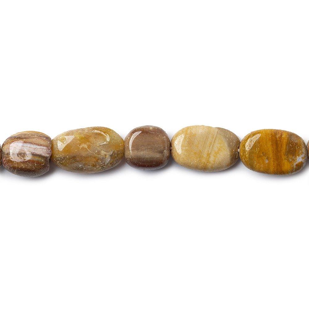 Assorted Jasper Plain Oval Beads 32 pieces - The Bead Traders