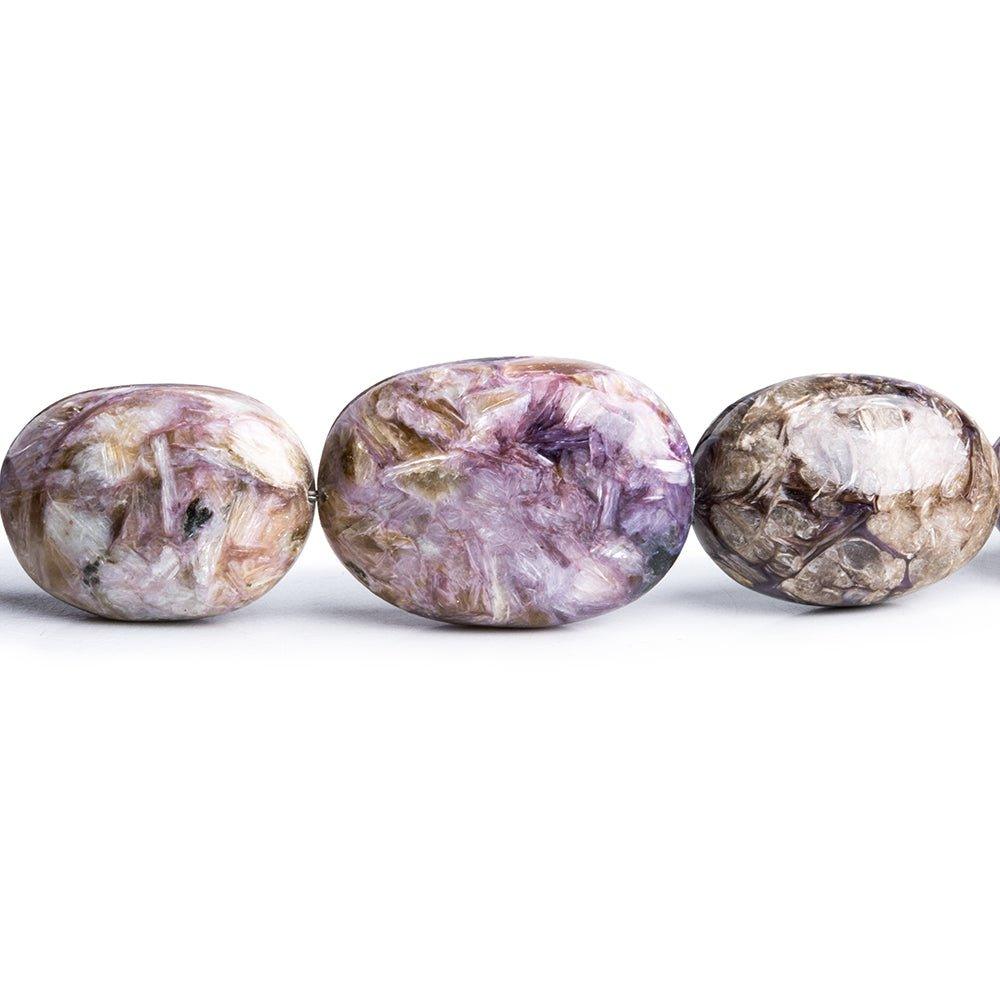Charoite Plain Nugget Beads 17 inch 26 pieces - The Bead Traders