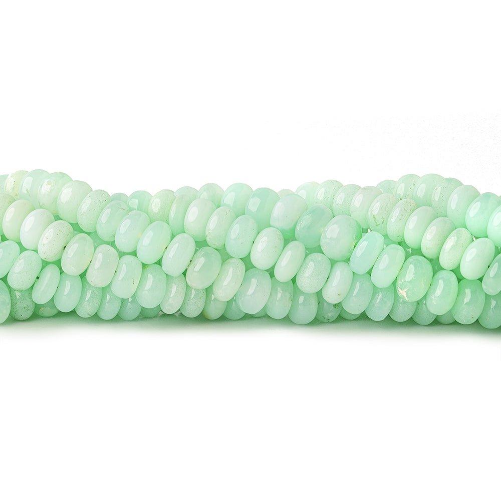 Chrysoprase plain rondelles 3.5-8mm 18 inch 125 beads A - The Bead Traders
