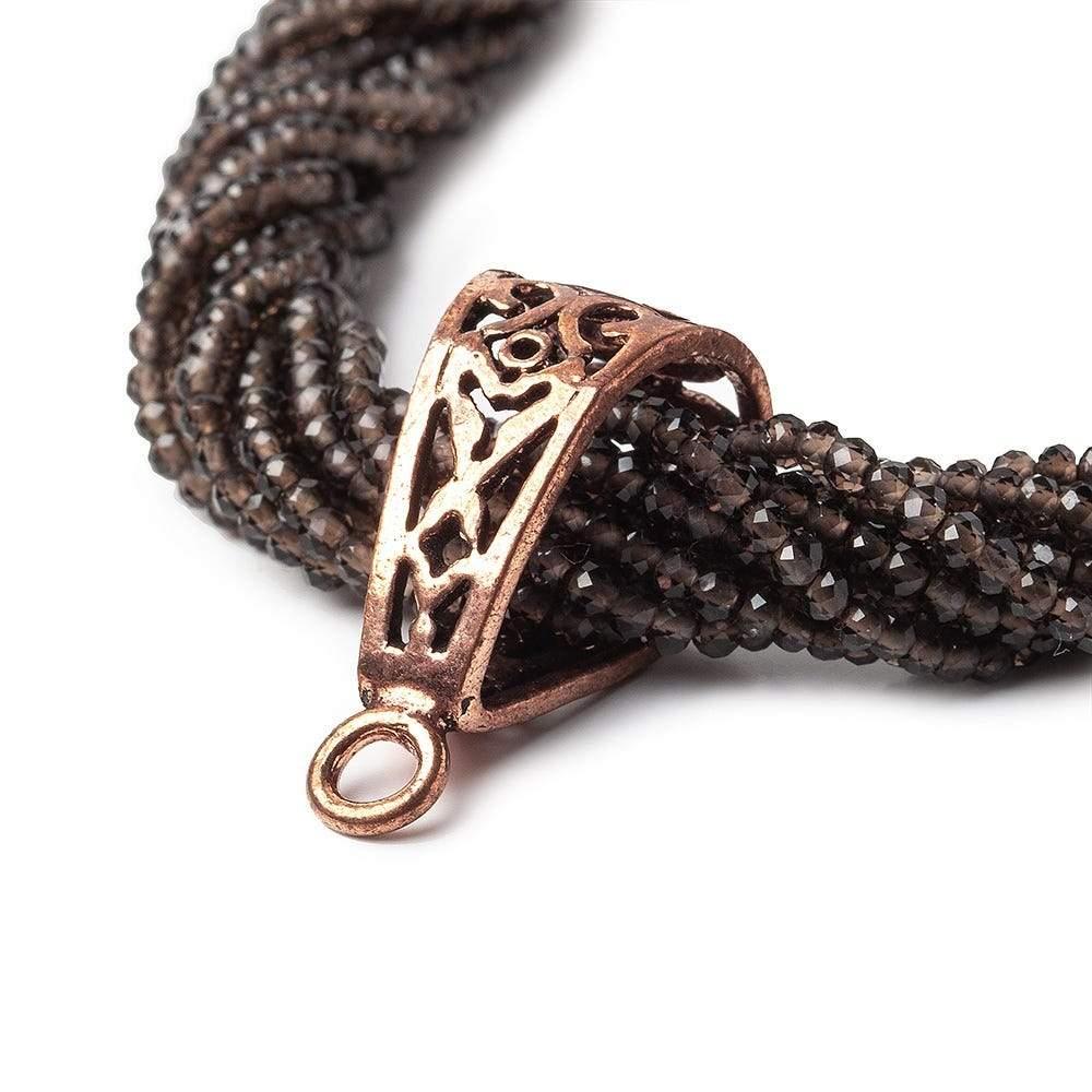 Copper Bail Art Deco Design Set of 2 - The Bead Traders