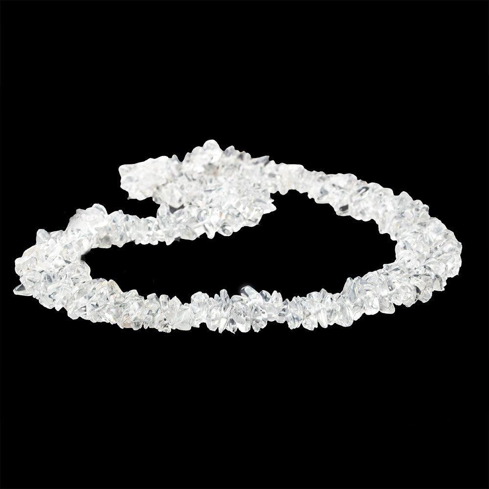 Crystal Quartz Chip Bead Necklace, 36 inch - The Bead Traders