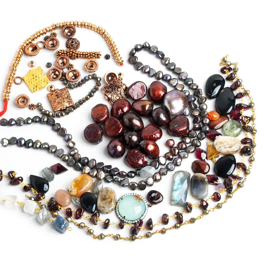 Delectable Darks Inspiration Pack - The Bead Traders