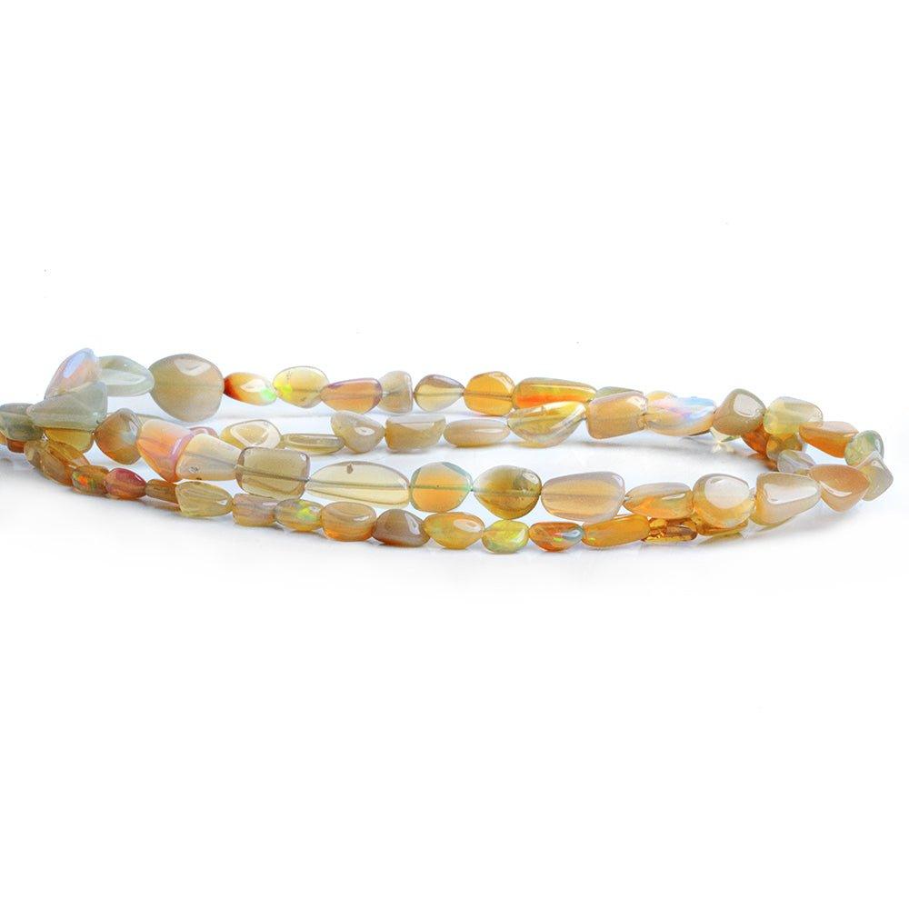 Ethiopian Opal Plain Nugget Beads 17 inch 60 pieces - The Bead Traders