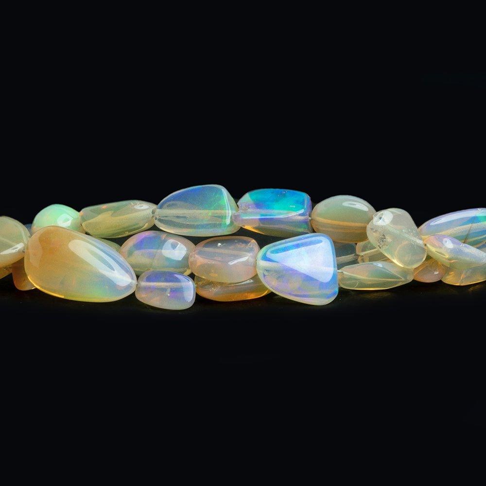 Ethiopian Opal Plain Nugget Beads 18 inch 65 pieces - The Bead Traders