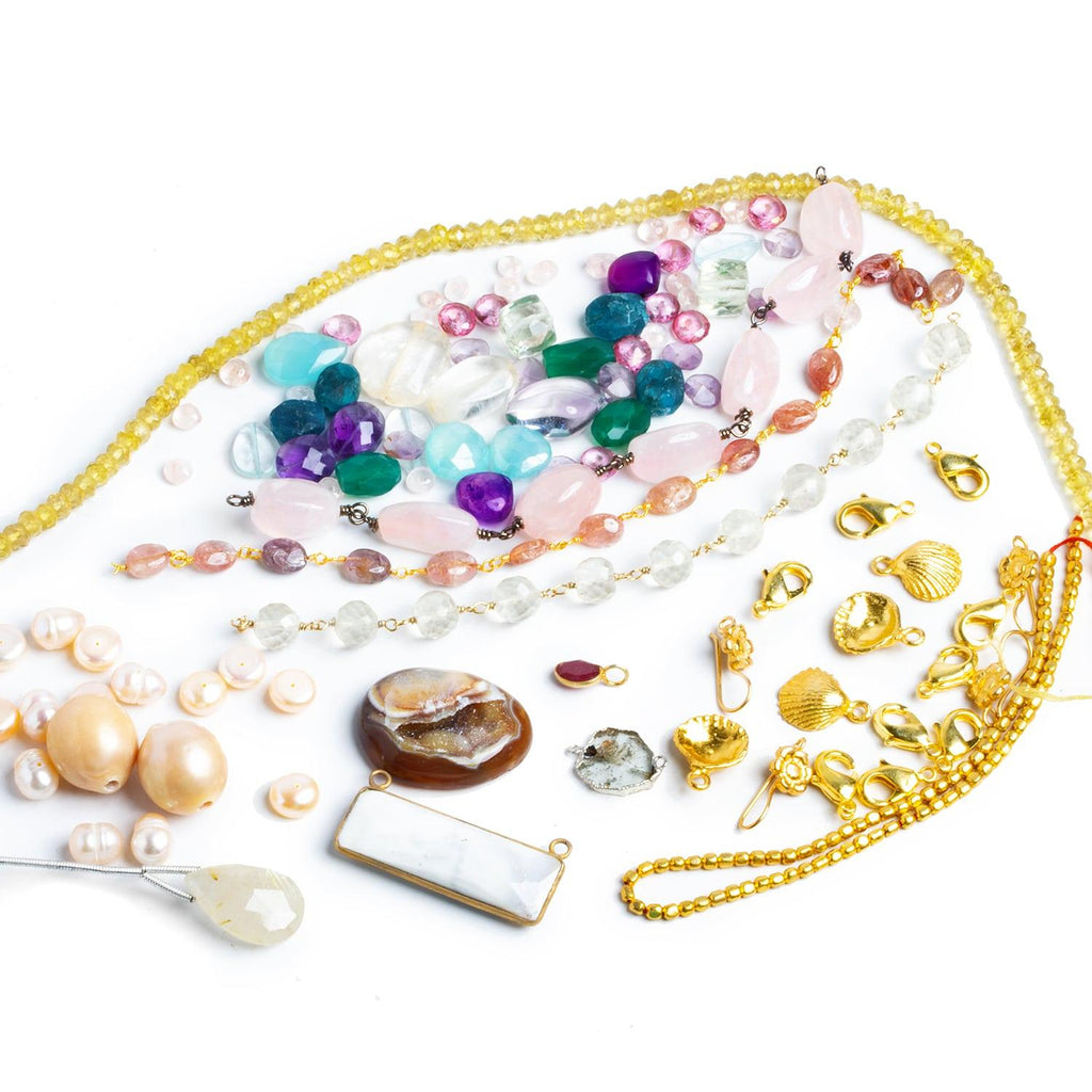 Gorgeous & Golden Inspiration Pack - The Bead Traders