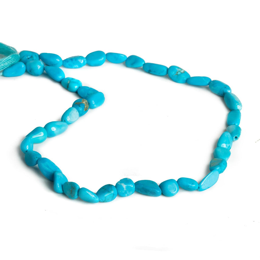 Howlite Plain Nuggets 12 inch 45 beads - The Bead Traders