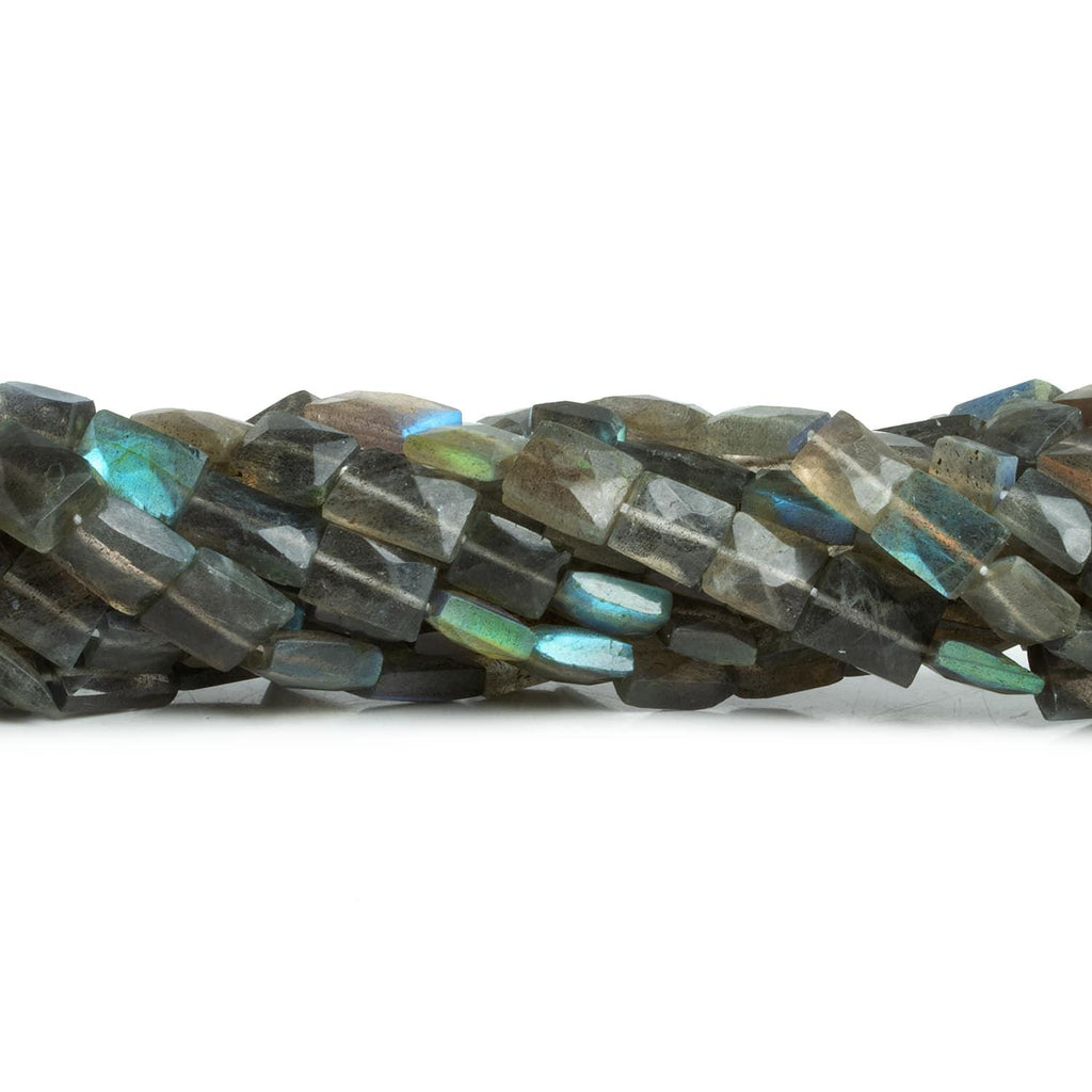 Labradorite Handcut Rectangles 15 inch 32 beads - The Bead Traders