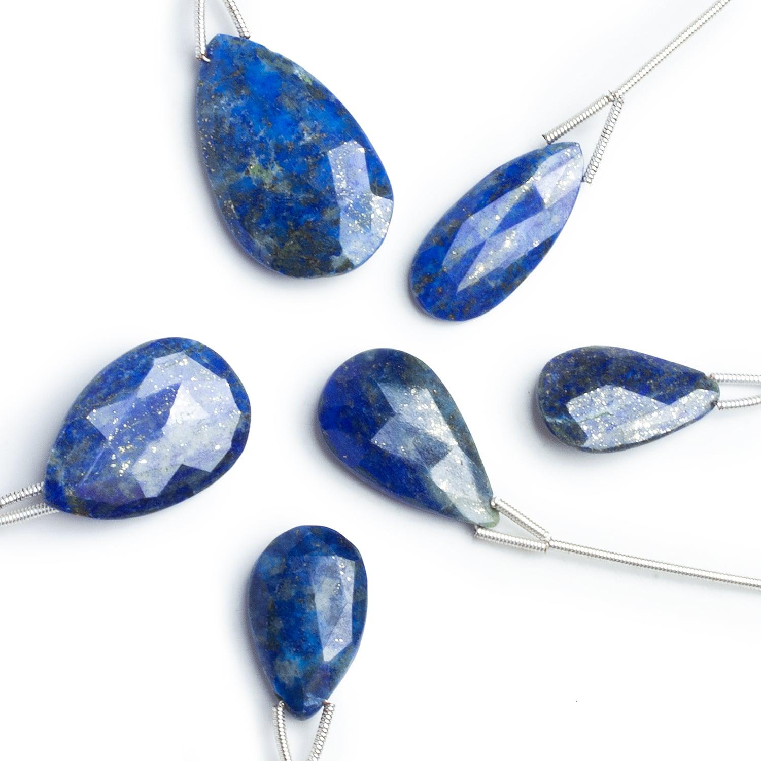 Lapis Lazuli Pear Focal Bead 1 Piece - The Bead Traders