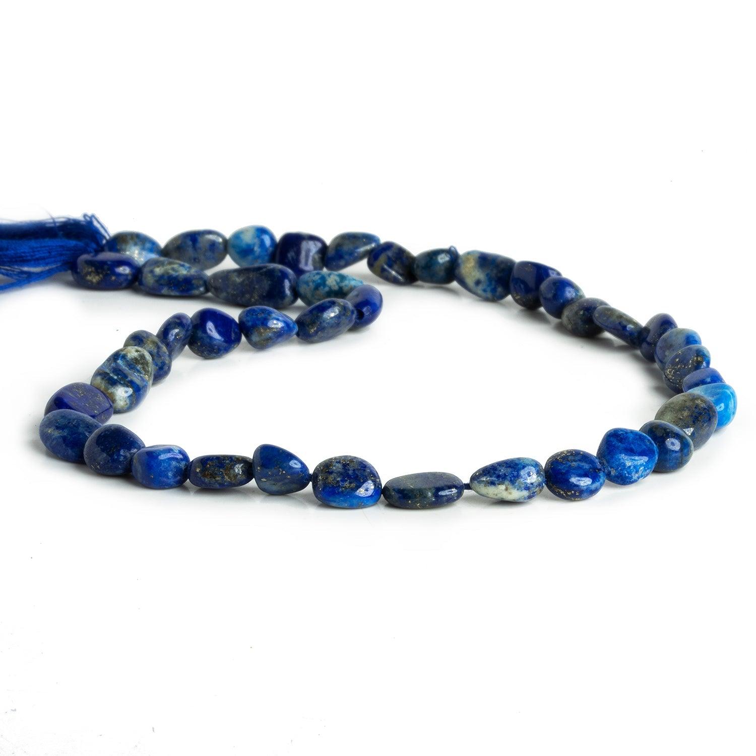 Lapis Lazuli Plain Nuggets 12 inch 40 beads - The Bead Traders