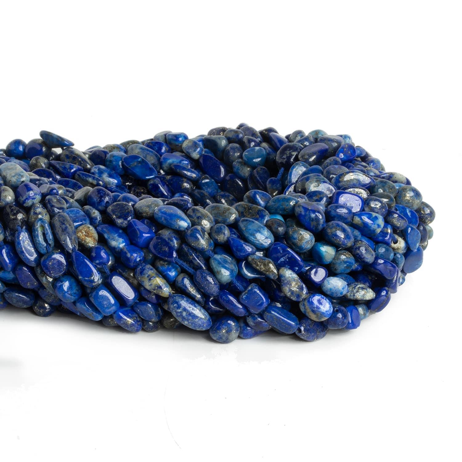 Lapis Lazuli Plain Nuggets 12 inch 45 beads - The Bead Traders
