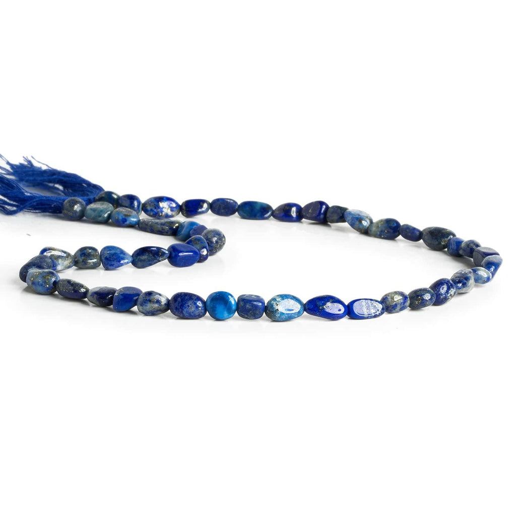 Lapis Lazuli Plain Nuggets 12 inch 45 beads - The Bead Traders