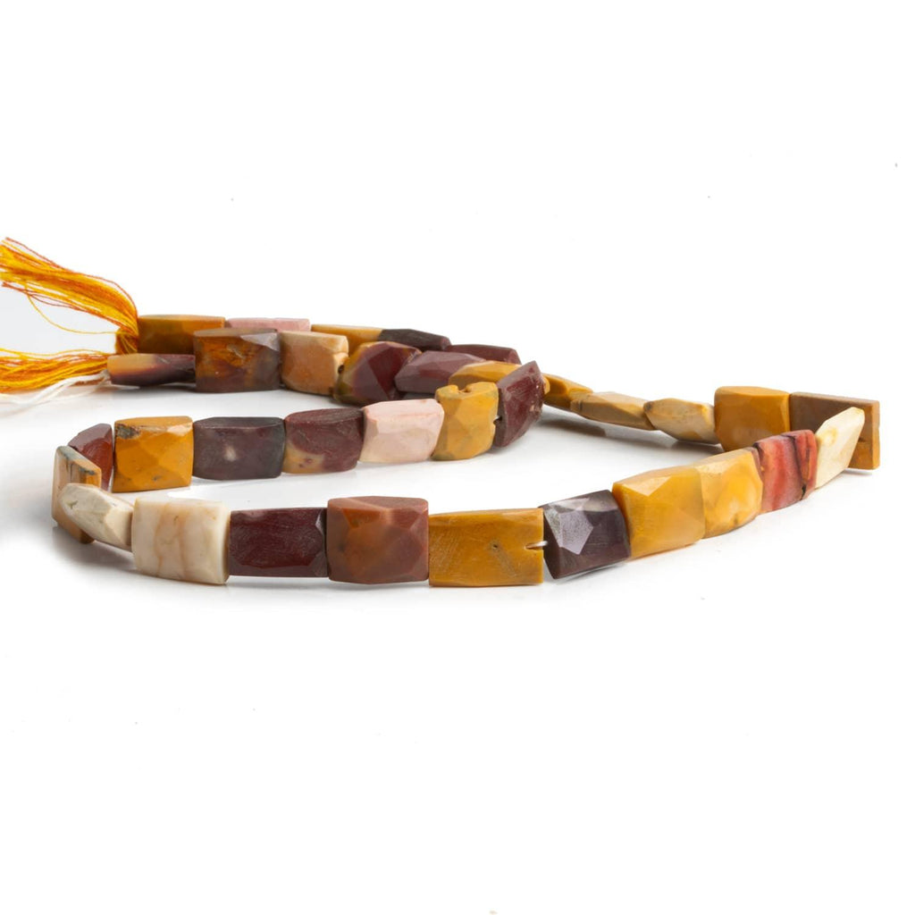 Mouakite Jasper Handcut Rectangles 15 inch 30 beads - The Bead Traders