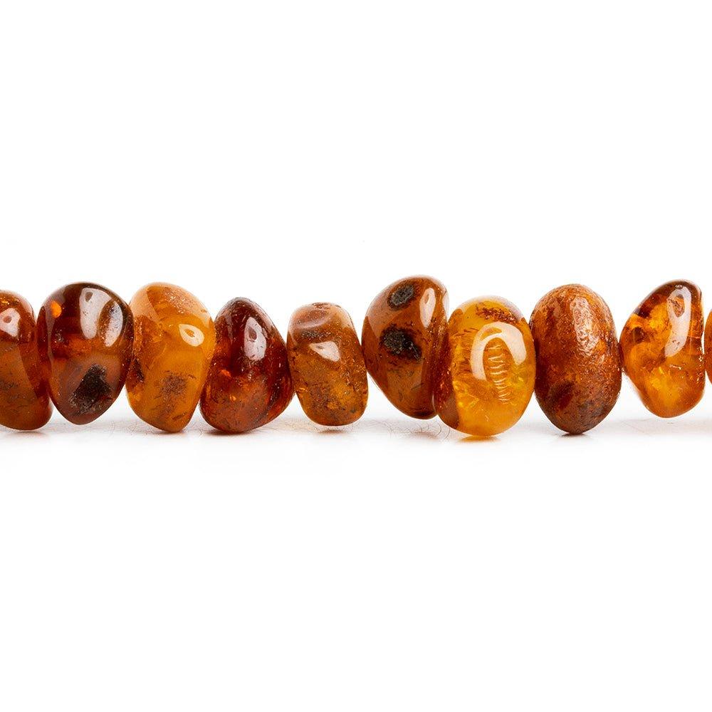 Natural Baltic Amber Plain Chip Beads 25 inch 85 pieces - The Bead Traders