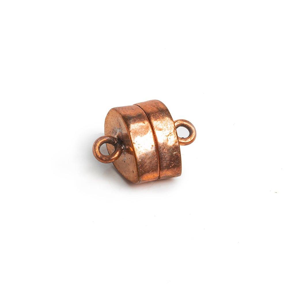 Pure Copper Pear Magnetic Clasp 1 piece - The Bead Traders
