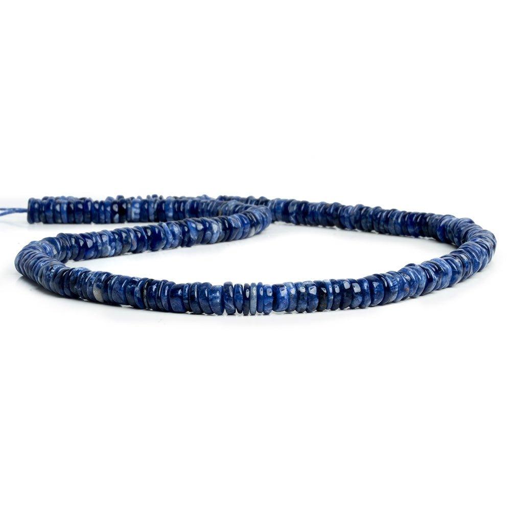 Sodalite Plain Heishi Beads 16 inch 240 pieces - The Bead Traders