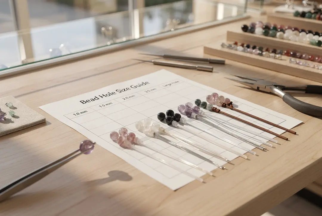 Bead Hole Size Guide: Match Gemstone Beads to Cord Type - The Bead Traders