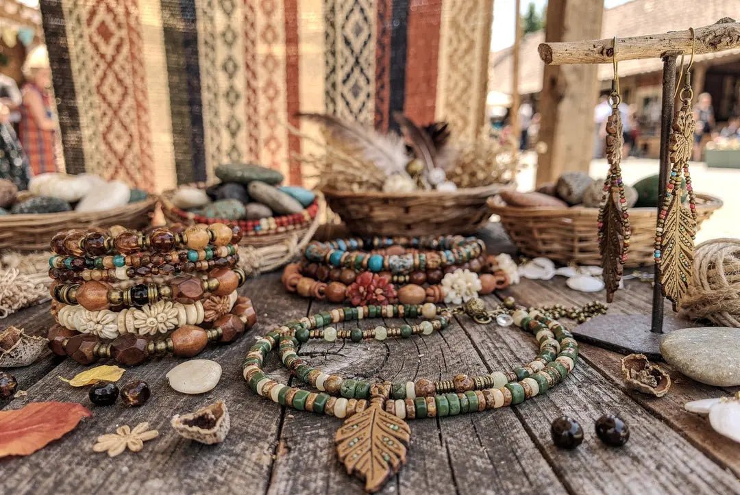 Boho Beaded Jewelry Ideas with Natural Colors and Textures - The Bead Traders