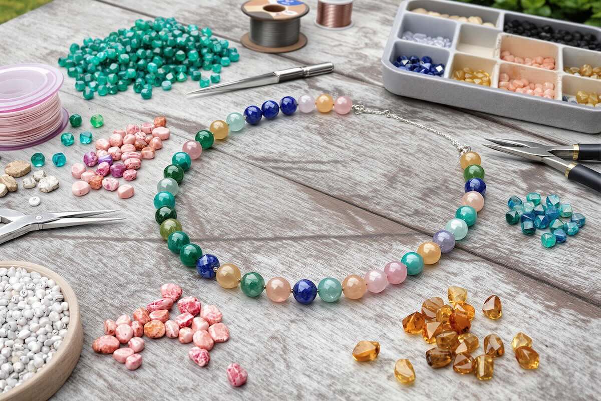 Crafting with Gemstone Beads: Step-by-Step DIY Jewelry Guide - The Bead Traders