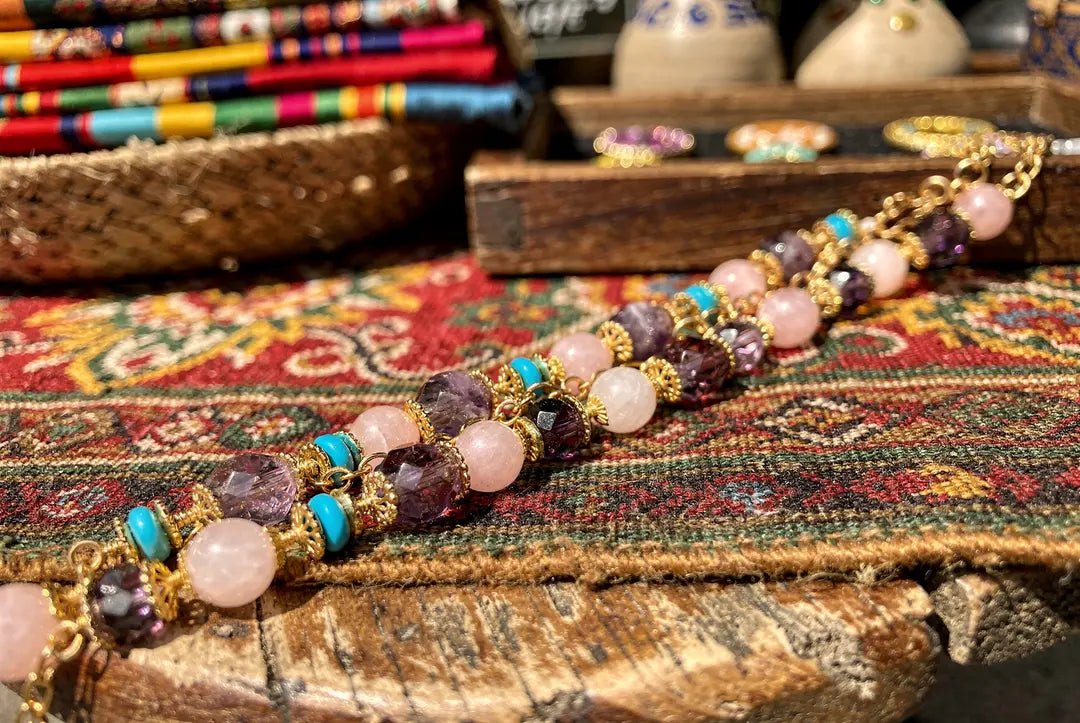 Gemstone Bead Chain Styles: Chain-by-Foot, Rosary, Links - The Bead Traders