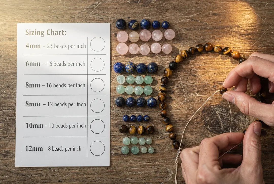 Gemstone Bead Size Chart: Count Beads for Any Project - The Bead Traders