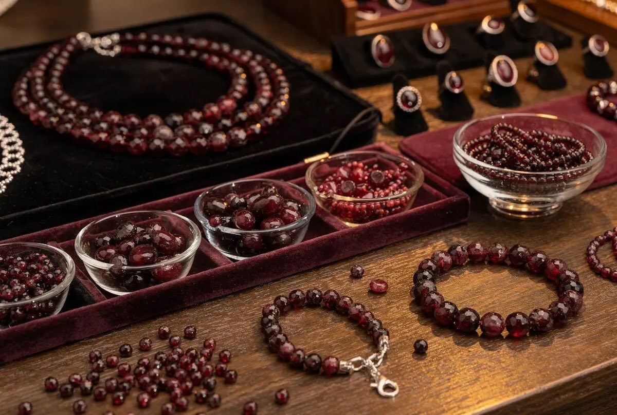 How to Tell If Garnet Beads Are Real: Checks You Can Do - The Bead Traders