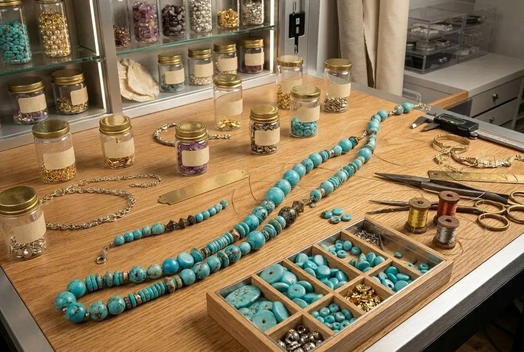 Turquoise Beads for Jewelry Making: Types, Tips, Ideas - The Bead Traders