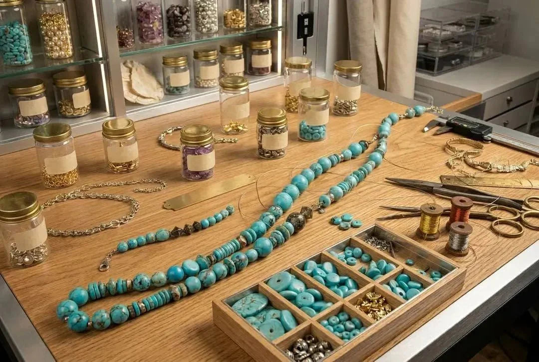 Turquoise Beads for Jewelry Making: Types, Tips, Ideas - The Bead Traders