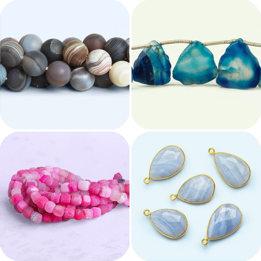 Agate Beads - The Bead Traders