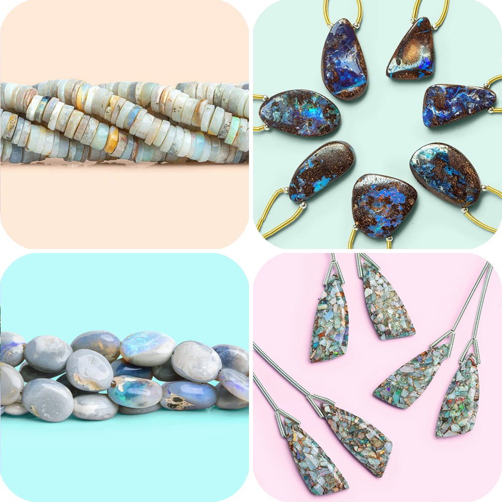 Australian Opal Beads - The Bead Traders