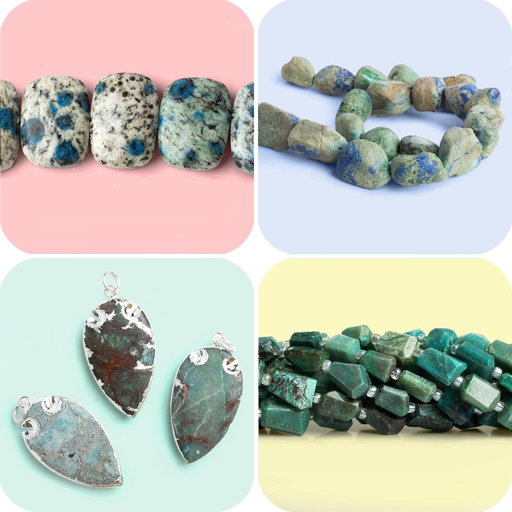 Azurite Beads - The Bead Traders
