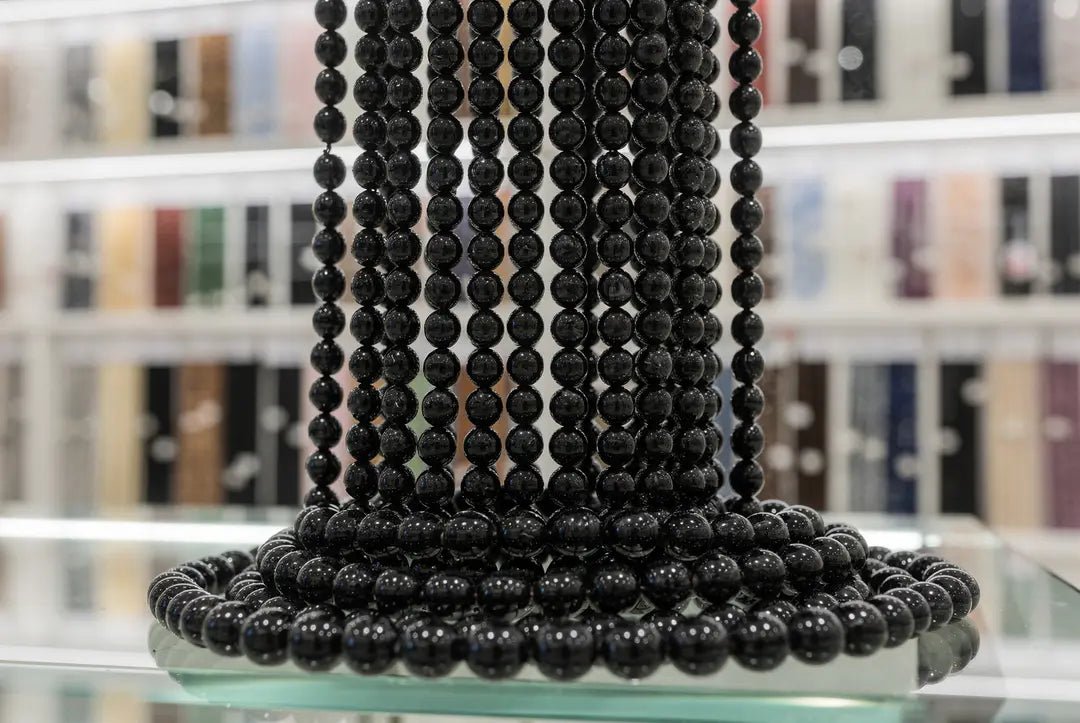Black Onyx Beads: Natural Gemstone | The Bead Traders - The Bead Traders
