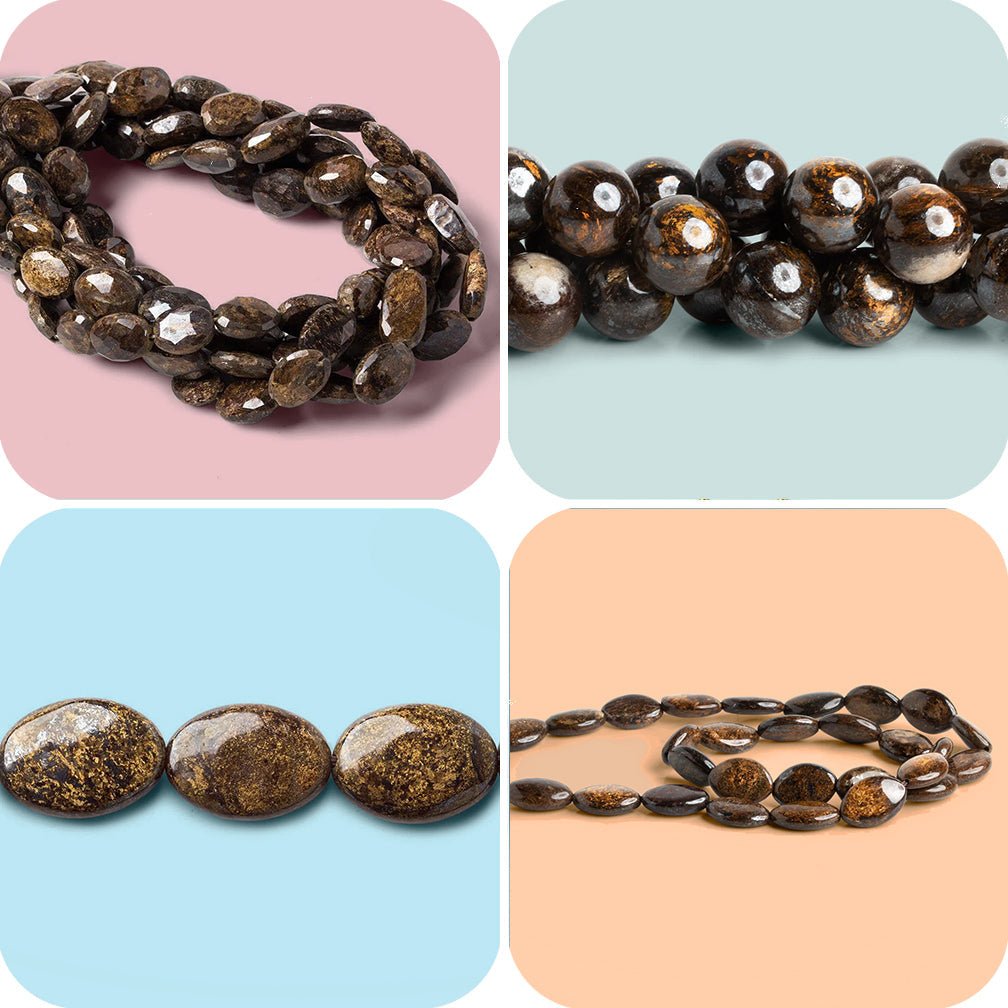 Bronzite Beads - The Bead Traders