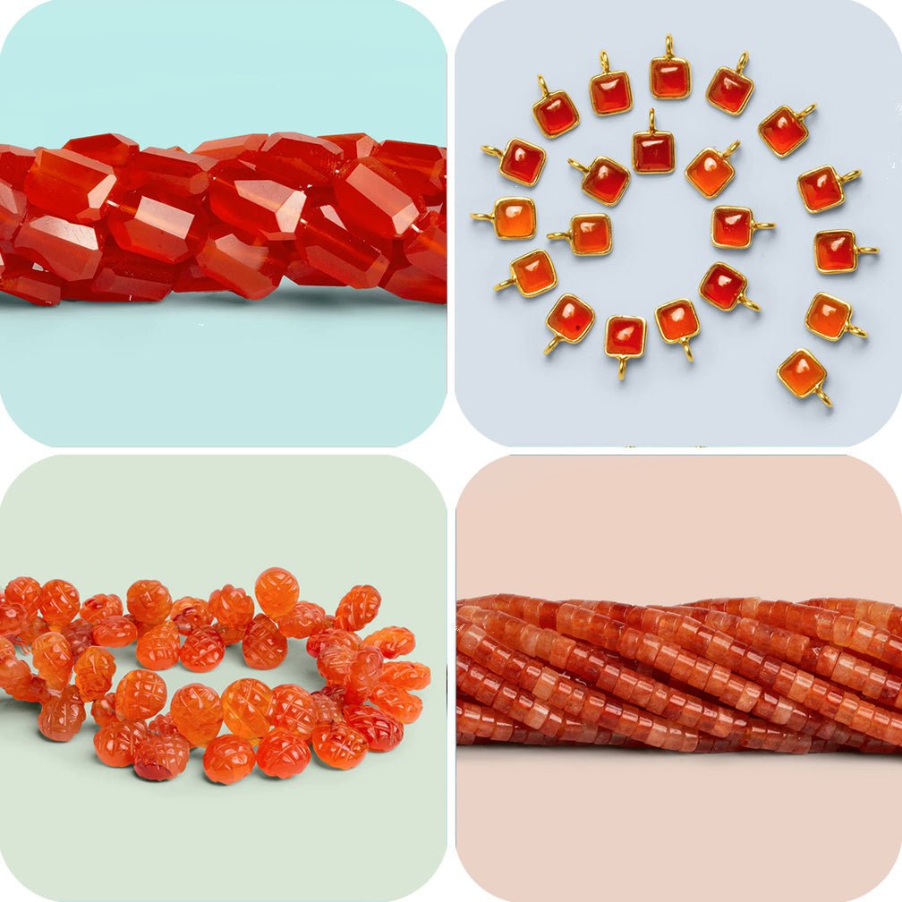 Carnelian Beads - The Bead Traders