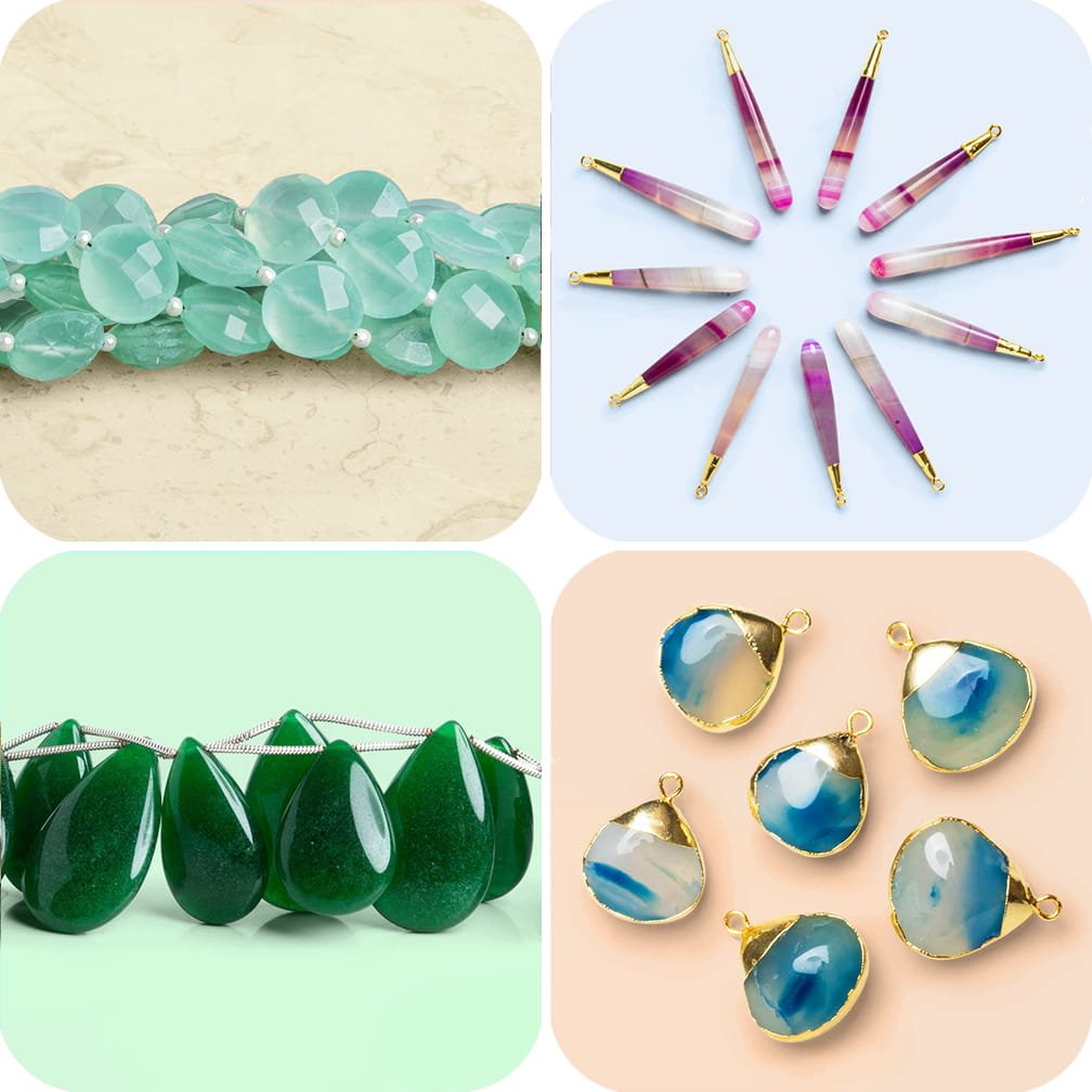 Chalcedony Beads - The Bead Traders
