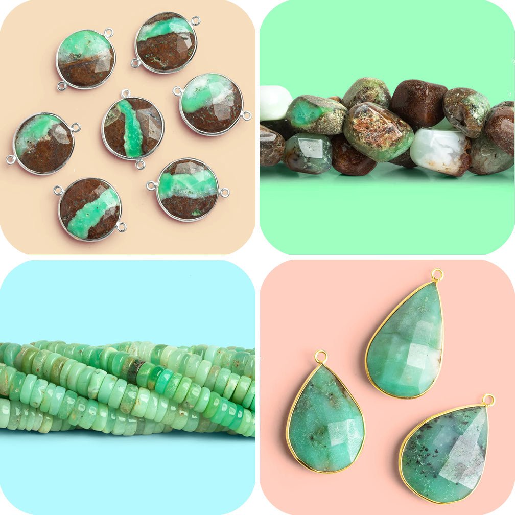 Chrysoprase Beads - The Bead Traders