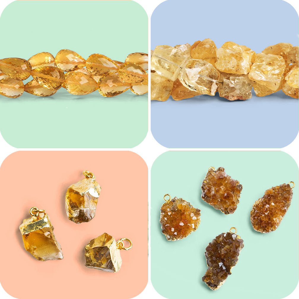 Citrine Beads - The Bead Traders