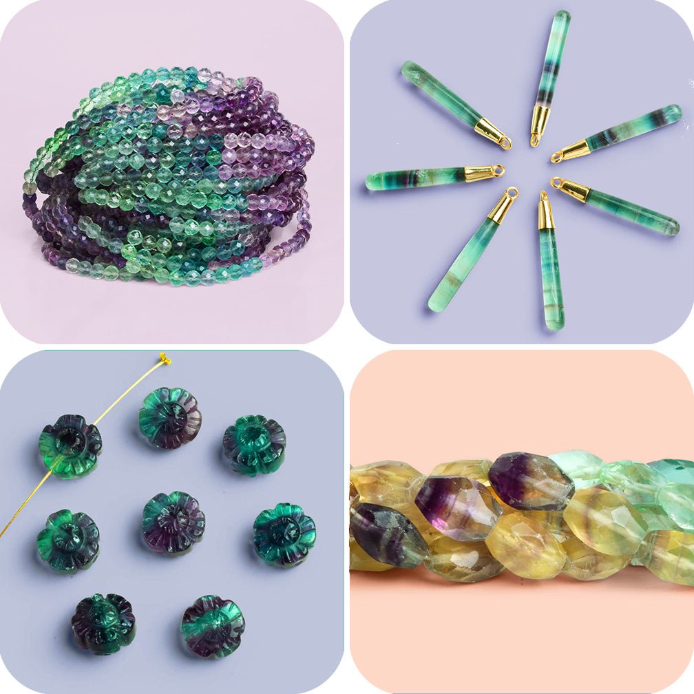 Fluorite Beads - The Bead Traders