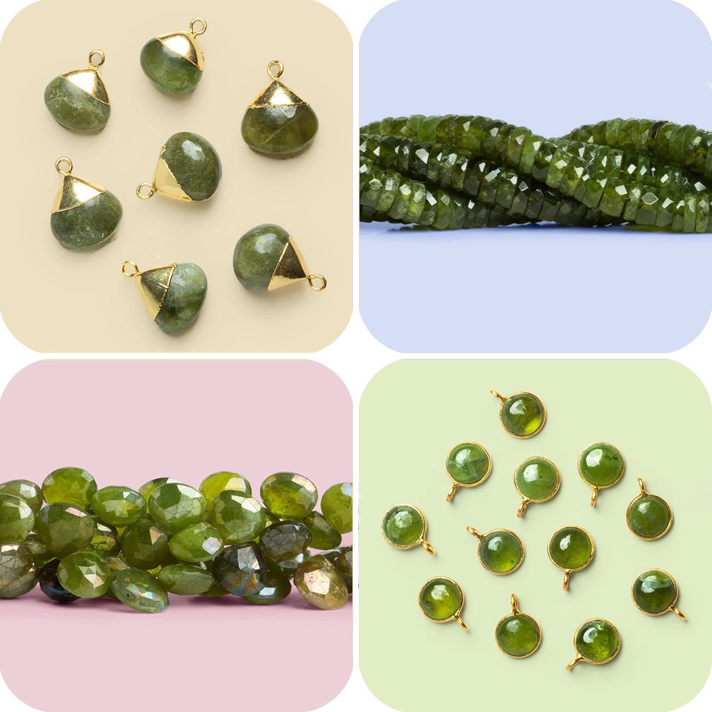 Idocrase Beads - The Bead Traders