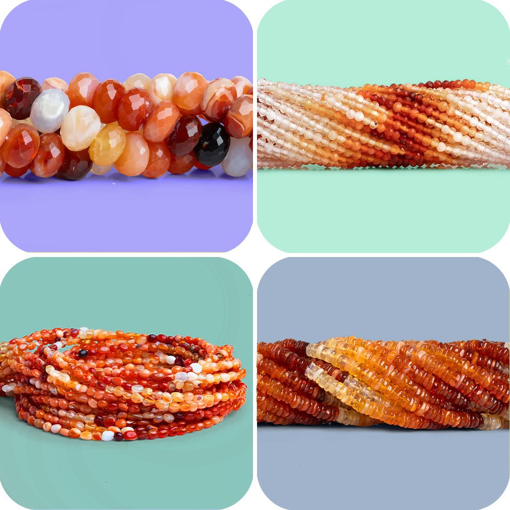 Mexican Fire Opal Beads - The Bead Traders