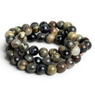 10mm Exotic Jasper Plain Rounds 19 beads - The Bead Traders
