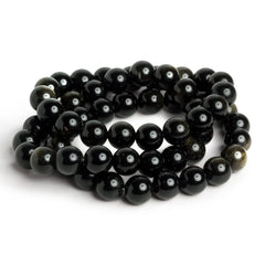 Obsidian Beads