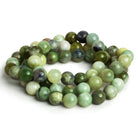 10mm Serpentine Plain Rounds 19 beads - The Bead Traders
