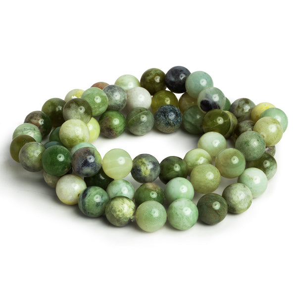 10mm Serpentine Plain Rounds 19 beads