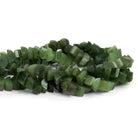10x5mm Nephrite Jade Plain Half Moons 16 inch 65 beads - The Bead Traders